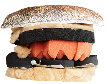 burger scharf